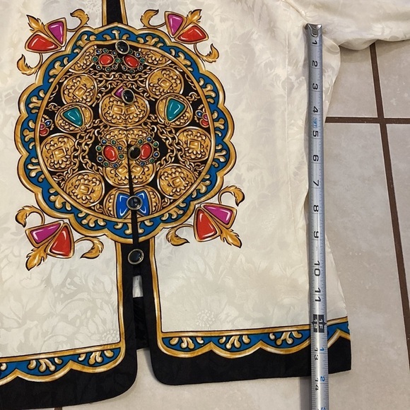 Vintage Adrianna Papell Silk Blazer - Picture 12 of 14